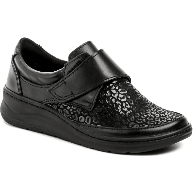 Wawel PA2305 čierne dámske poltopánky 49903425