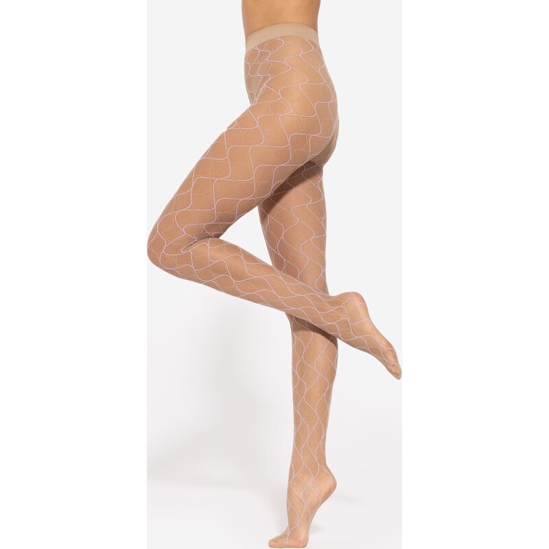 Silonky so vzorom mozaiky Gatta Mosaica wz.03 20 deň 49903825