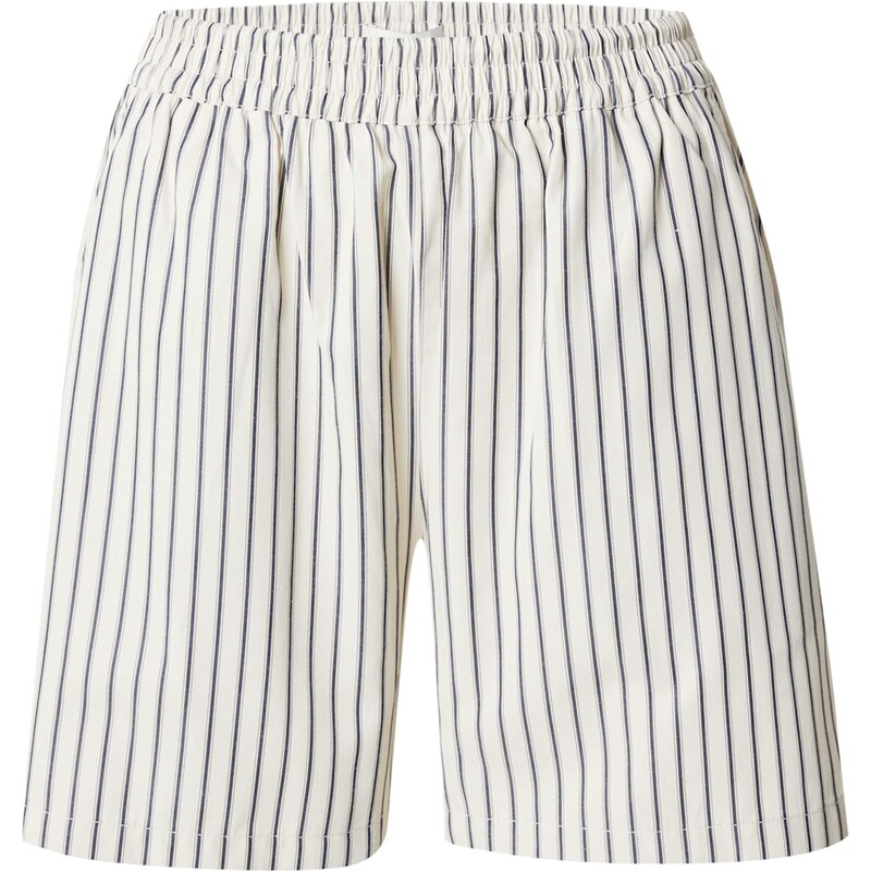 Lollys Laundry Nohavice Asta námornícka modrá / biela ako vlna 54321090