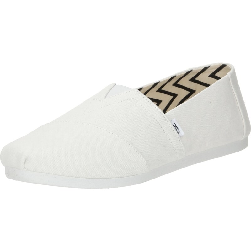 TOMS Espadrilky ALPARGATA biela 51091154