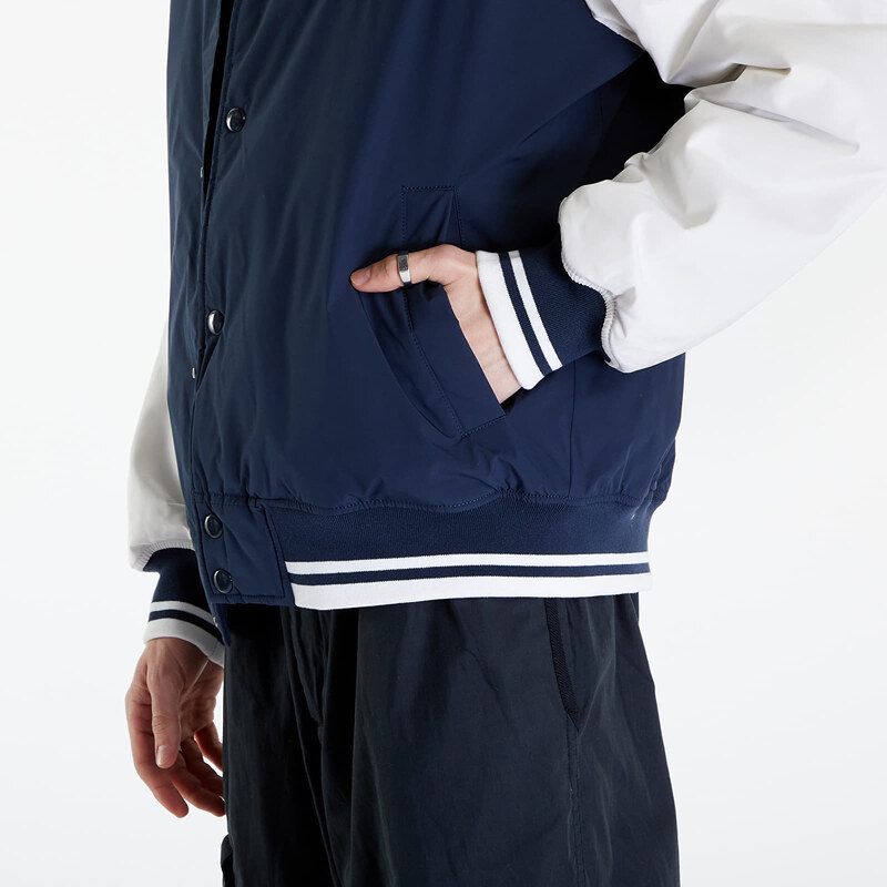Tommy Hilfiger Pánska bunda Tommy Jeans Colorblock Varsity Jacket Blue