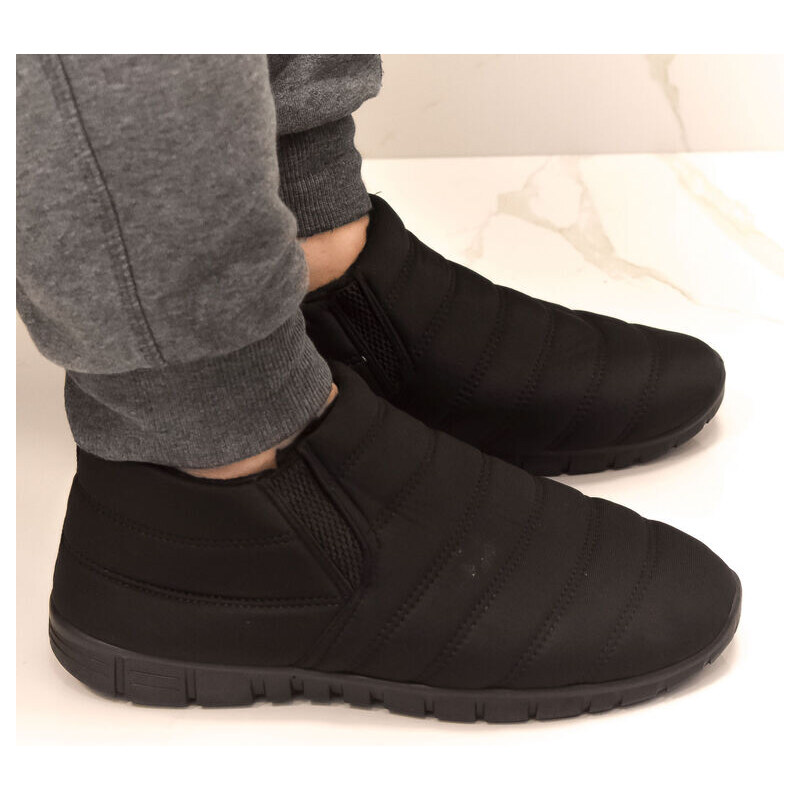 JOHN-C Dámske čierne vsuvky FIRY 49915142