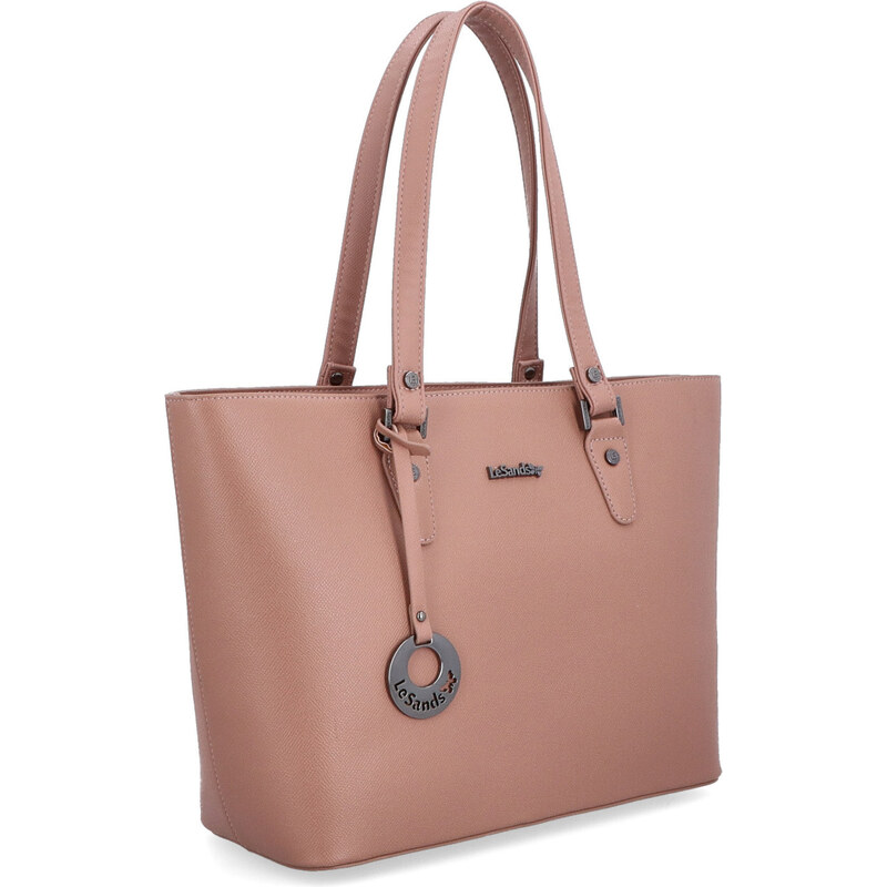 Kabelka zo syntetickej kože cez rameno Le Sands telová 9004 N 64020123
