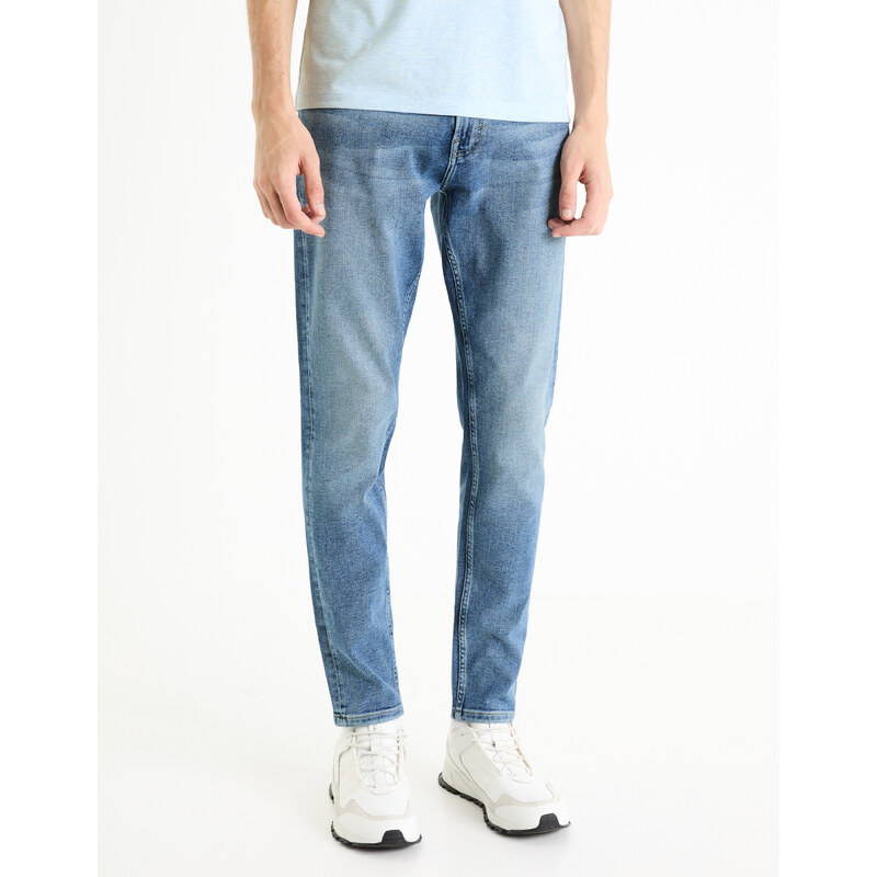 Modré pánske slim fit džínsy Celio Dofine 50578622