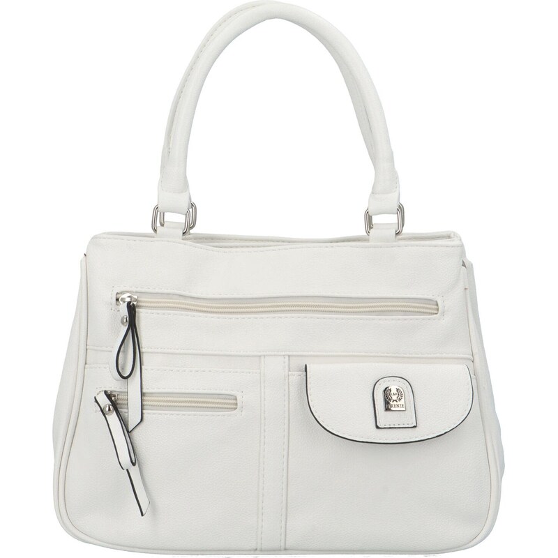 Dámska kabelka do ruky biela - Firenze Aryana biela 50747638
