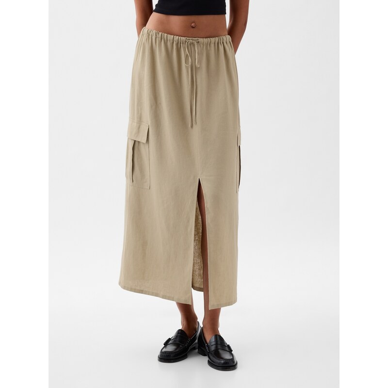 GAP Dámska midi sukne Utility 875088-02 66267263