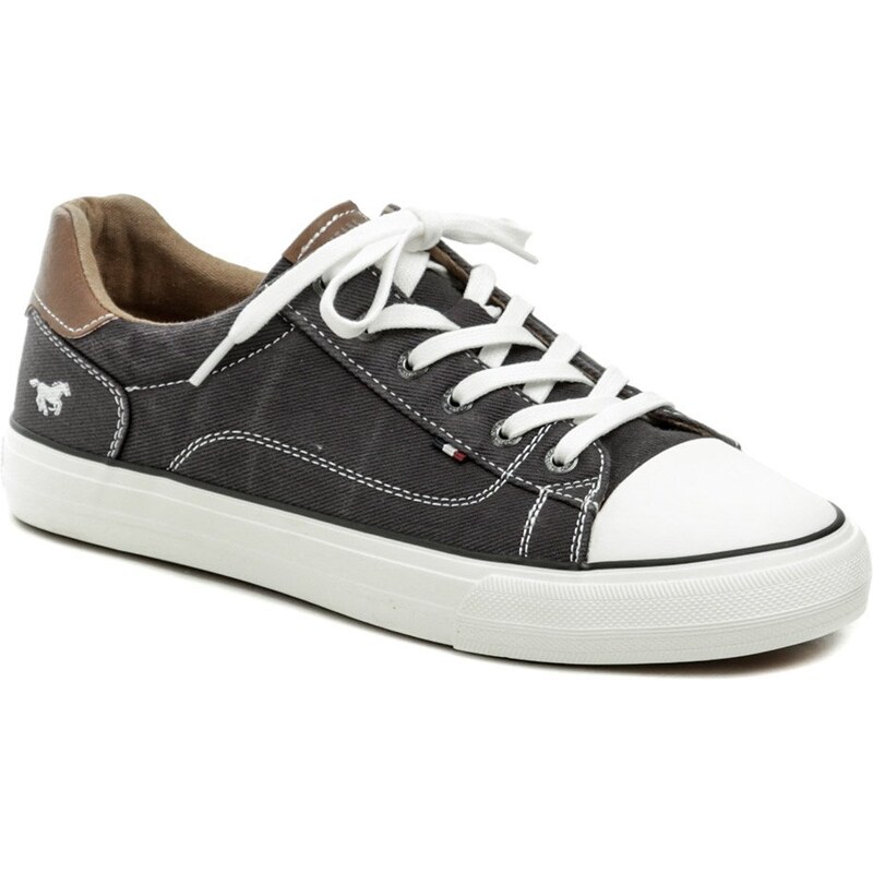 Mustang 4180-303-9 čierne pánske poltopánky 49925387