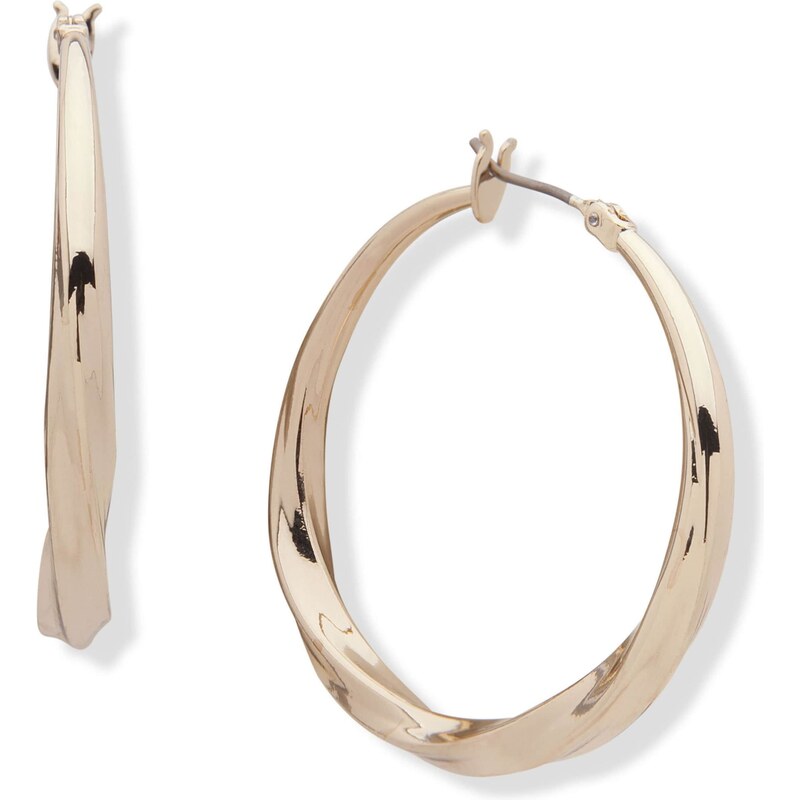 DKNY Náušnice zlatá / priehľadná 49977023