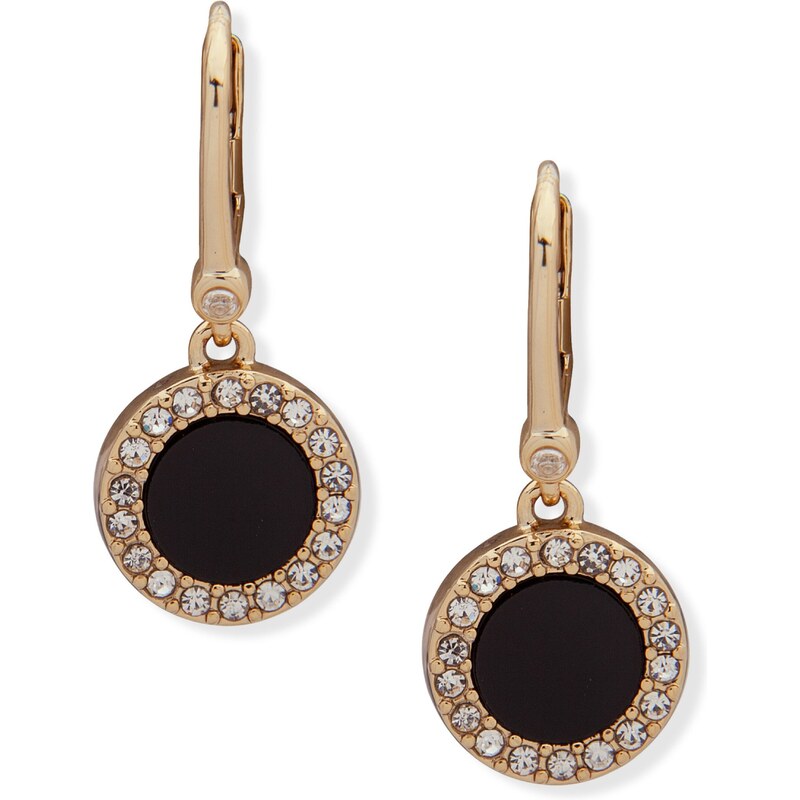 DKNY Náušnice zlatá / čierna / biela 49977031