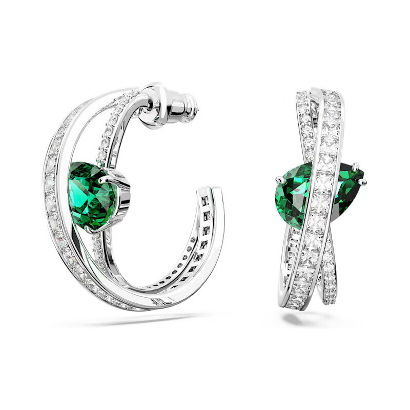 Swarovski Pôvabné kruhové náušnice s kryštálmi Hyperbola 5665334 66586882