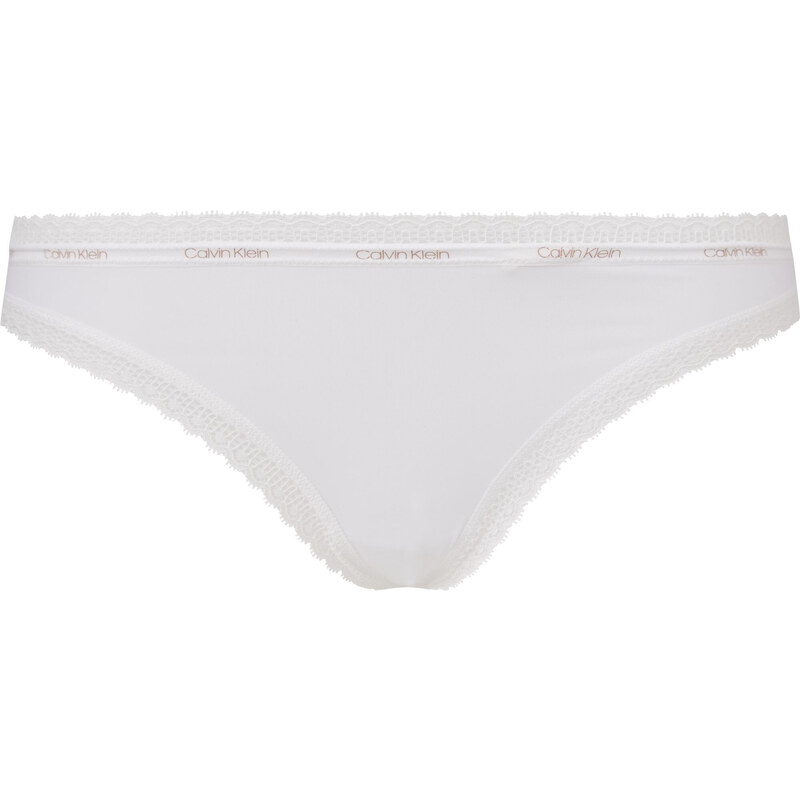 E-shop Dámske tangá Up 000QD3763E 100 White - Calvin Klein
