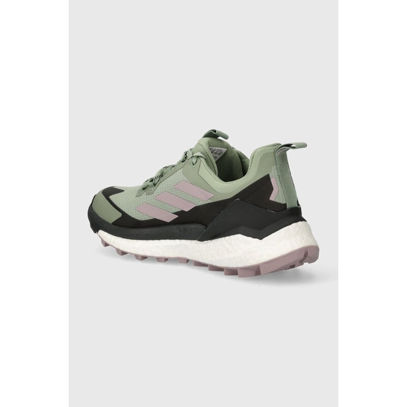 Topánky adidas TERREX Free Hiker 2 Low GTX dámske, zelená farba, IE5100