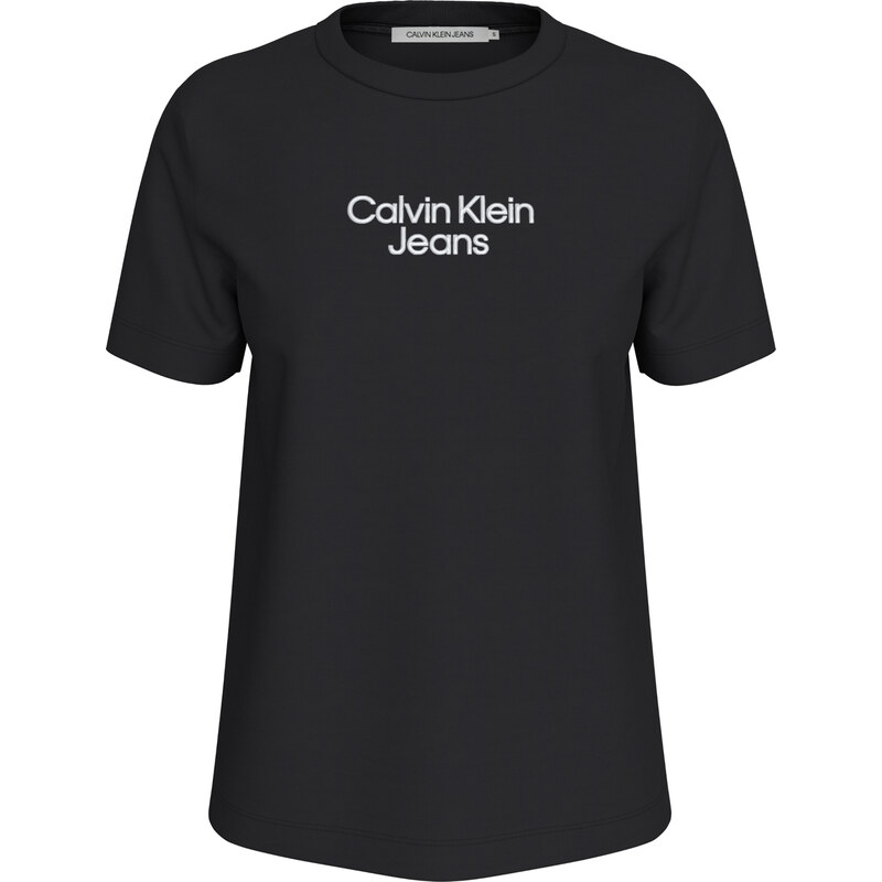 Calvin Klein Tričko - Čierna - Štandardný