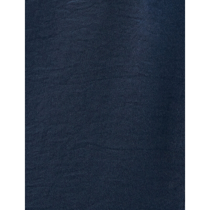 Koton Oversize midi košeľové šaty s opaskom