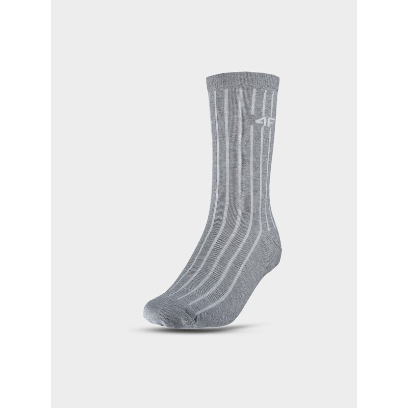 4F Unisex casual ponožky nad členok (3-pack) - viacfarebné
