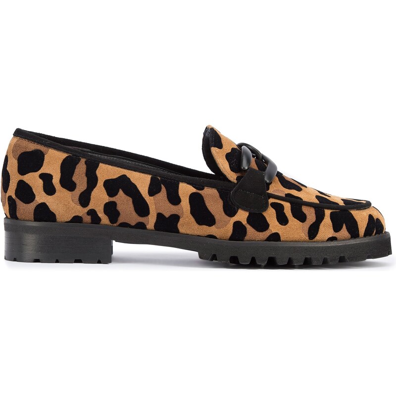 Wittchen Dámske leopardie semišové mokasíny 95-D-103-1 49951094