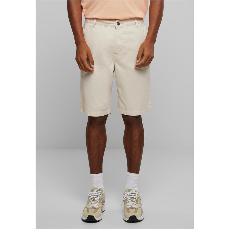 Urban Classics Mens Organic Skater Chino Shorts - Beige 50677216