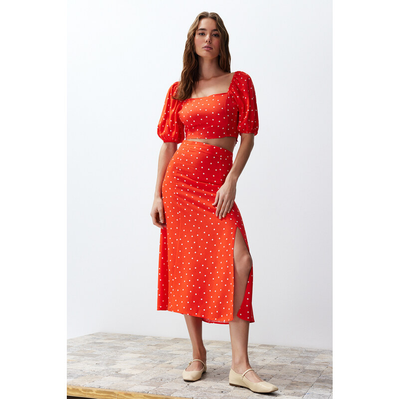 Dámsky komplet Trendyol Polka dot printed 50640863