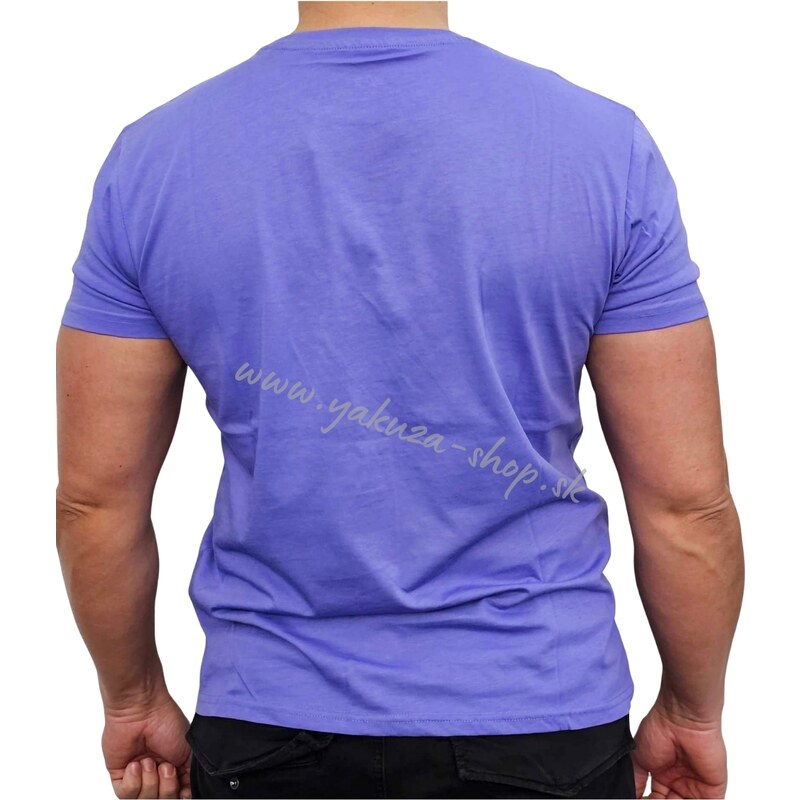 Alpha Industries Basic T Shirt Electric Violet tričko pánske