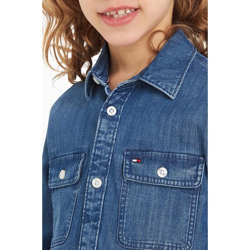 Detská riflová košeľa Tommy Hilfiger
