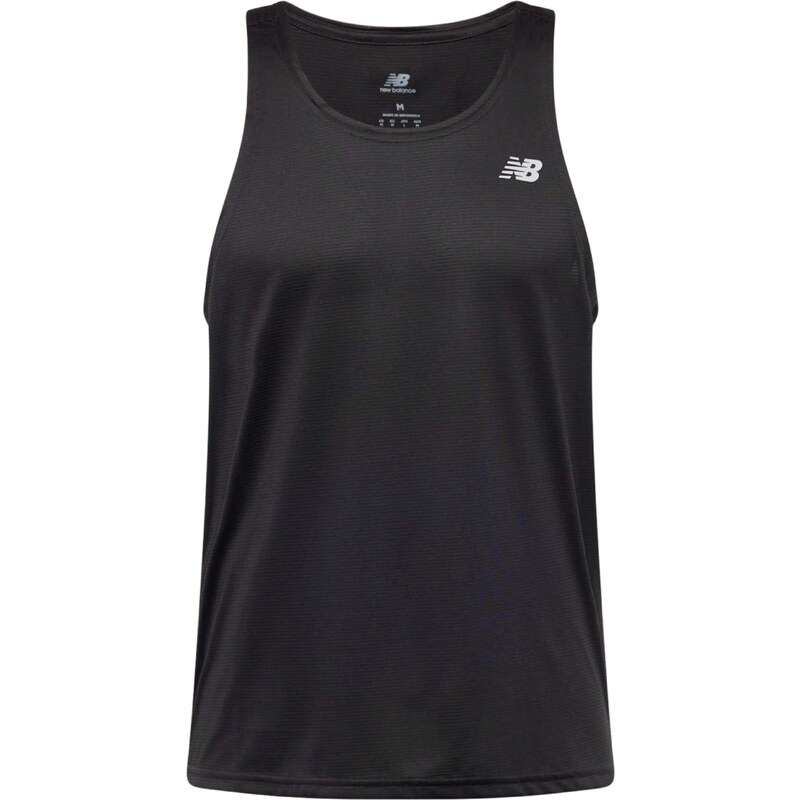 new balance Funkčné tričko Essentials čierna / biela 63145442