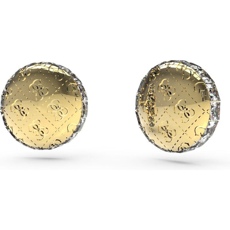 Guess Luxusné pozlátené náušnice 4G Rising JUBE04265JWYGT/U 66592640