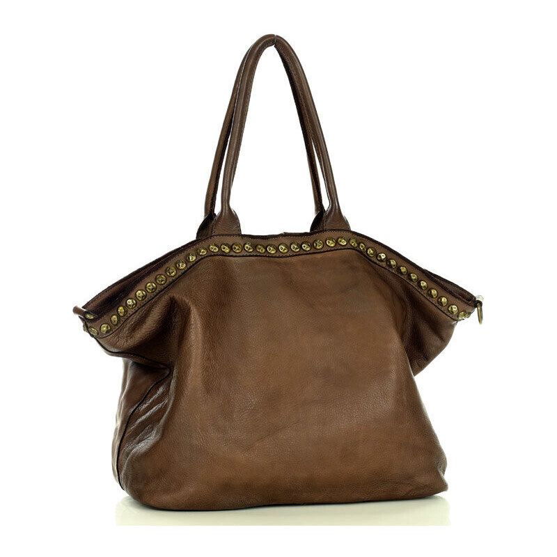 Marco Mazzini handmade MARCO MAZZINI Dámska kožená shopper taška | 50000800