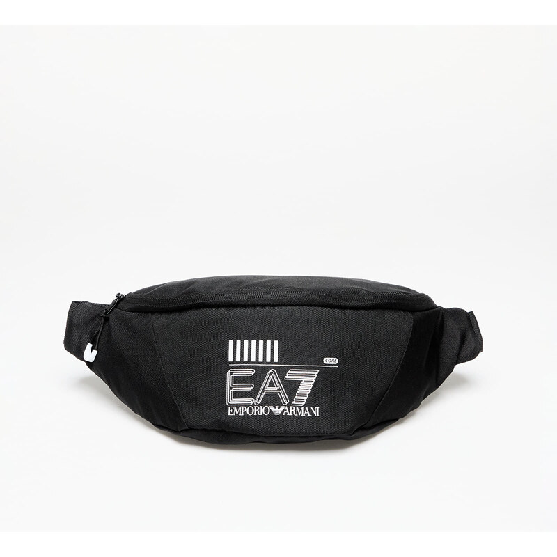 Ľadvinka EA7 Emporio Armani Unisex Sling Bag Black/ White Logo