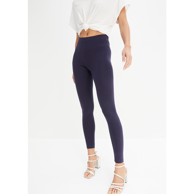 bonprix Legíny po členky (2 ks), farba modrá 44741159