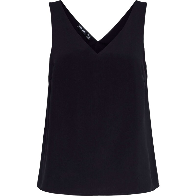 PIECES Top Franan čierna 54272645
