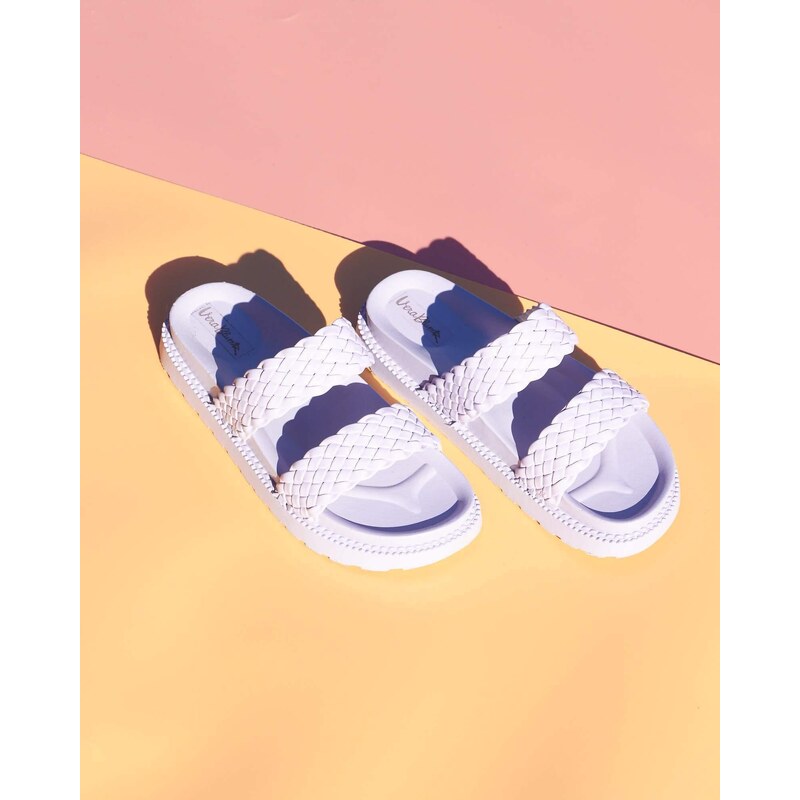 MiaSmi Fialové šlapky 48557533