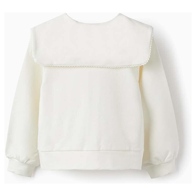 Detský sveter zippy béžová farba, tenký