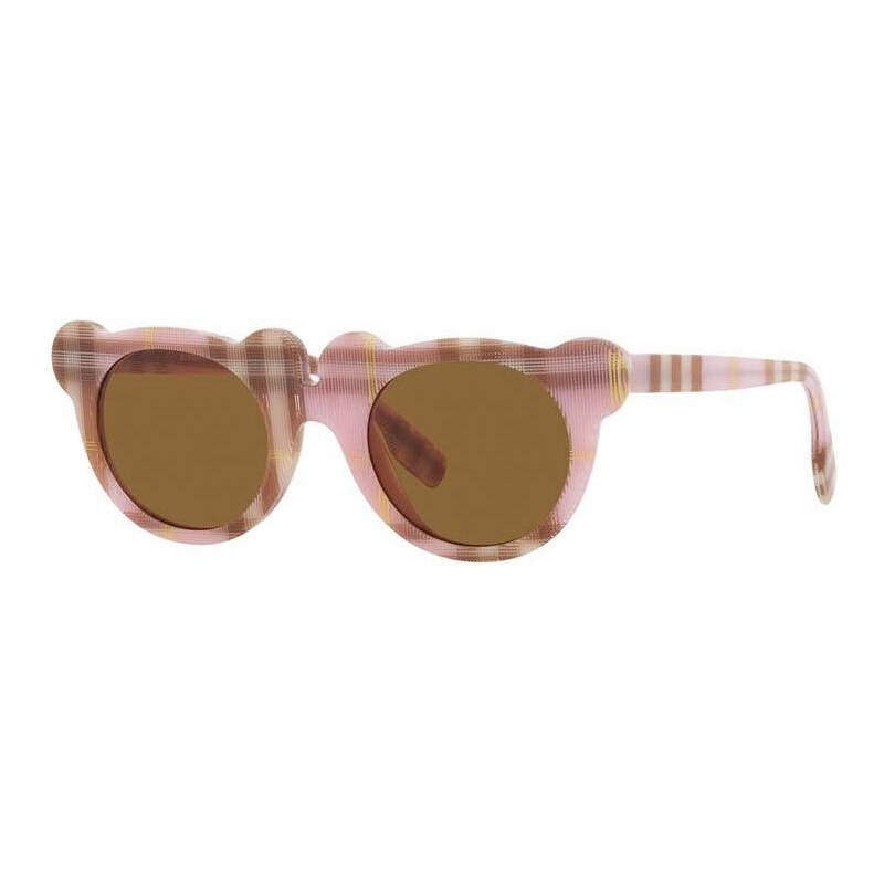 Detské slnečné okuliare Burberry ružová farba, 0JB4355