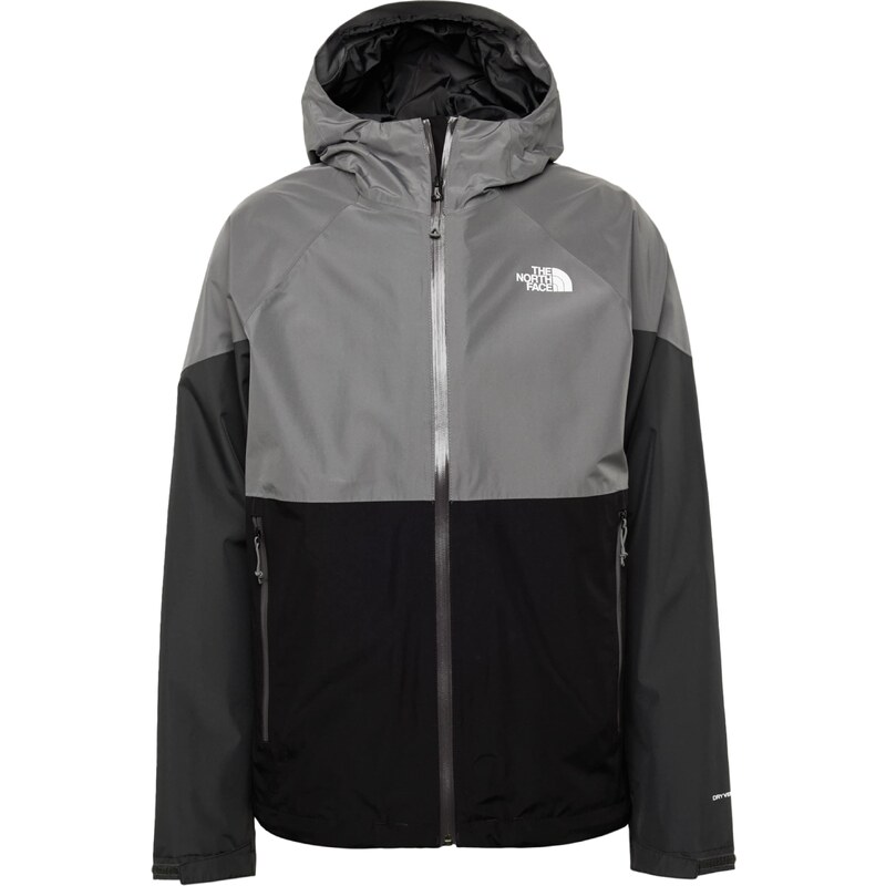 THE NORTH FACE Outdoorová bunda Lightning sivá / čierna 62890497