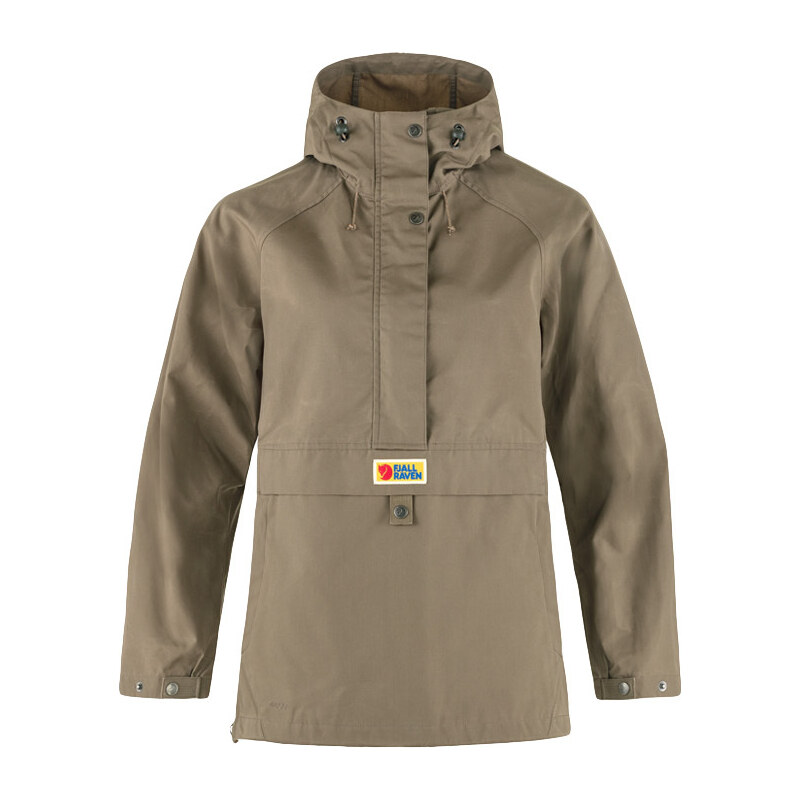 Fjällräven Vardag Anorak W Suede Brown 65503138