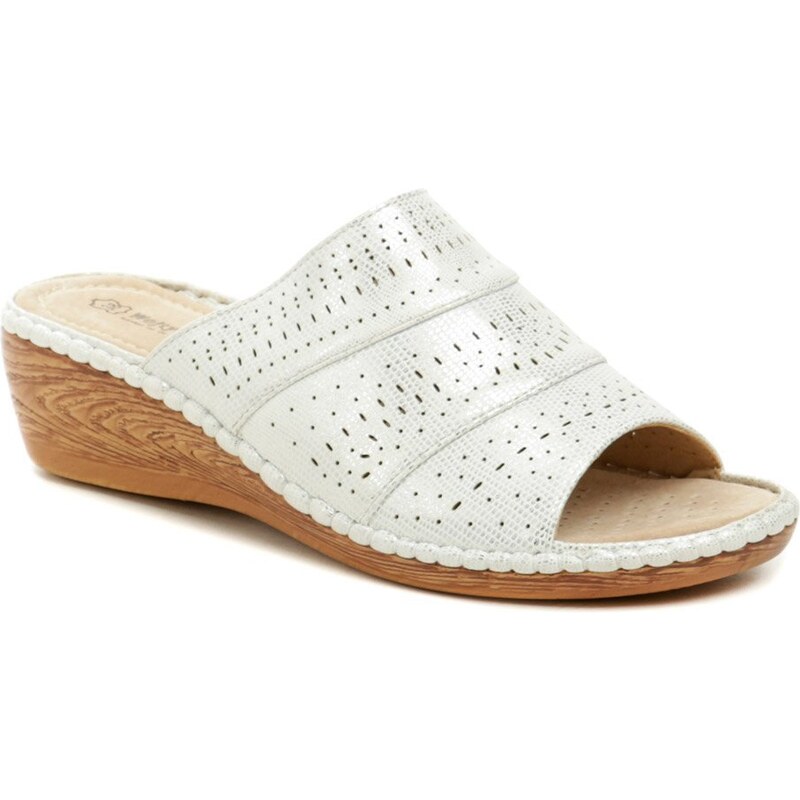 Wojtylko 7KL10121L biele dámske nazúvaky 50048640