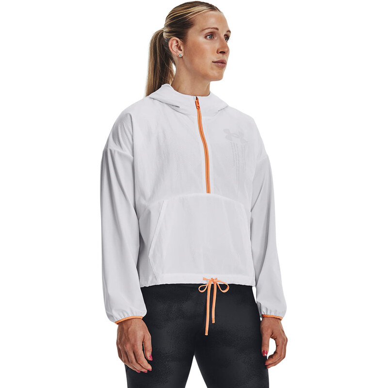 Bunda Under Armour Woven Graphic Jacket White S 50200817