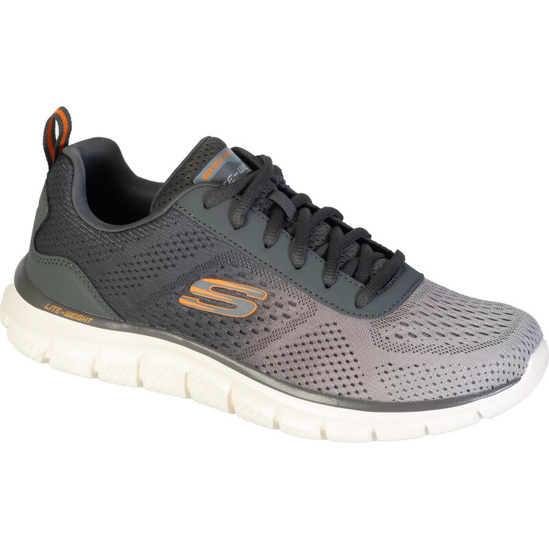 Sivé ľahké tenisky Skechers Track - Ripkent 232399-OLV 50049134