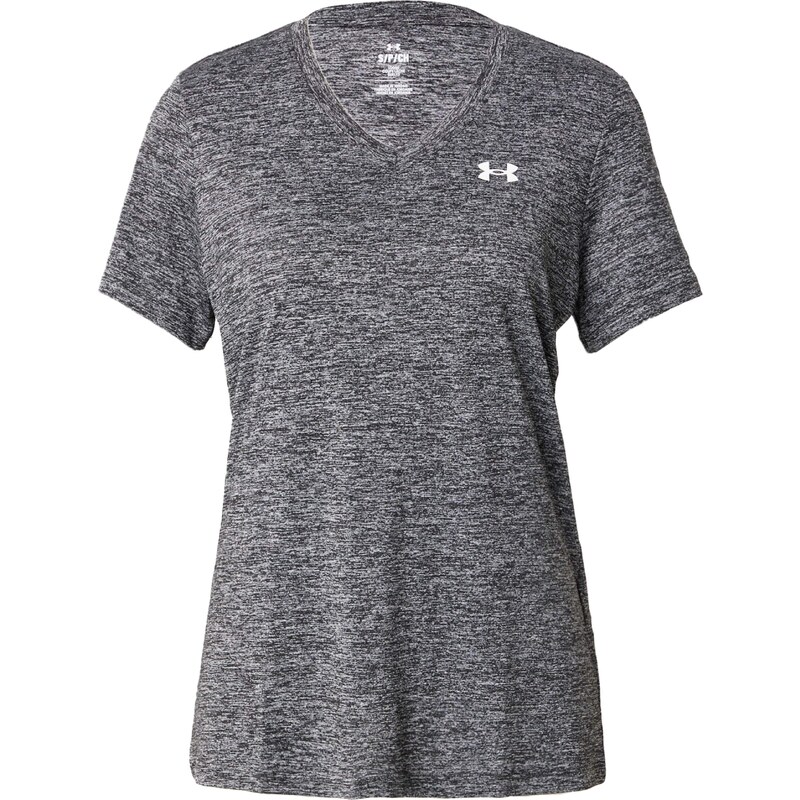 UNDER ARMOUR Funkčné tričko Twist sivá melírovaná / biela 50827054