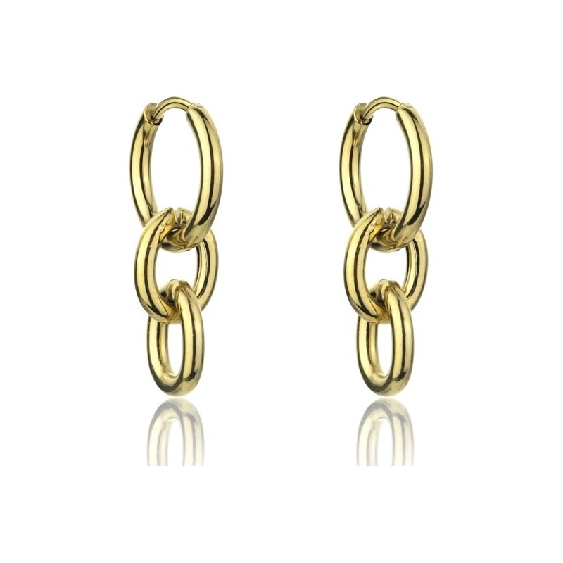 Emily Westwood Nadčasové pozlátené náušnice kruhy Michelle EWE23155G 66588666