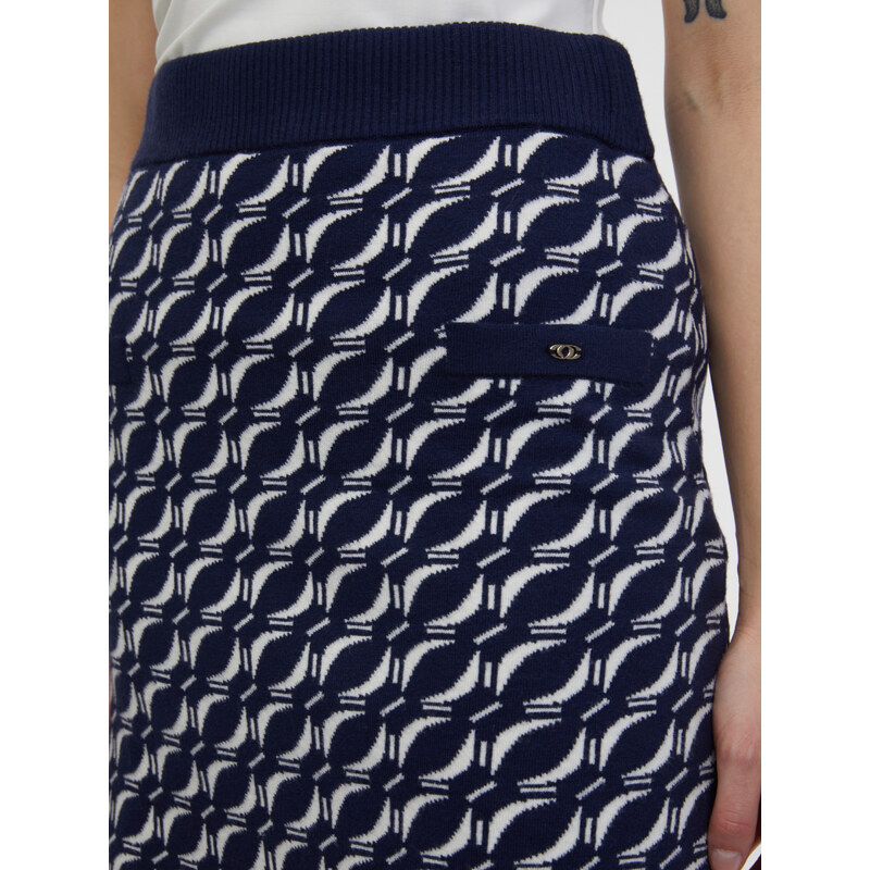 Orsay Navy Blue Women's Sweater Skirt - Women's