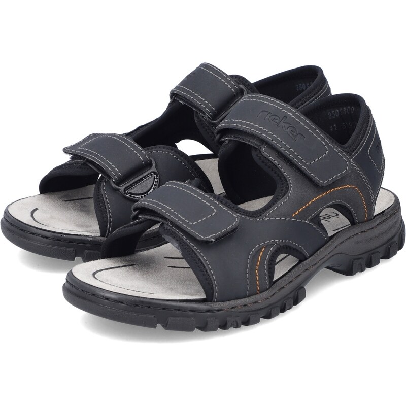 Pánske sandále RIEKER 25053-00 čierna S4