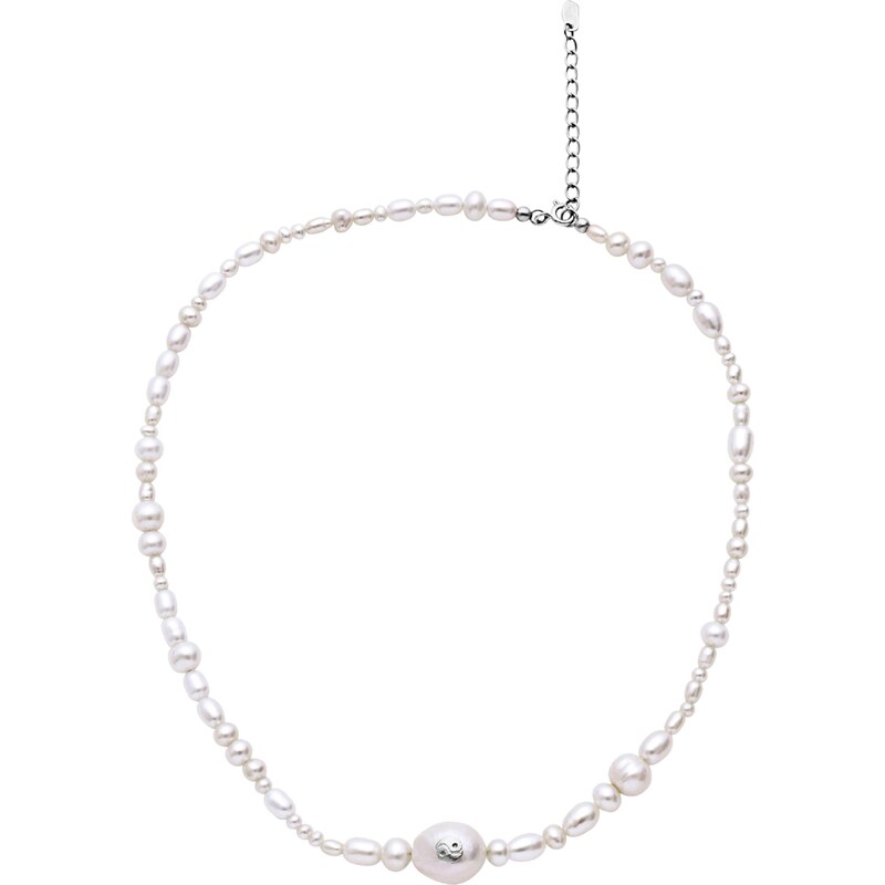 Maanesten Retiazka MAGGIE strieborná / biela 54273514