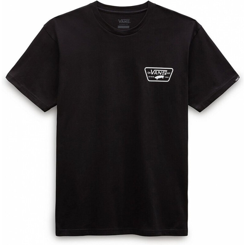 Vans FULL PATCH BACK SS TEE Black/White 50066776