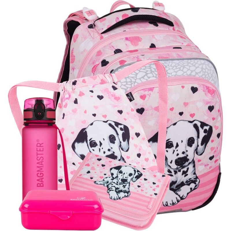 Bagmaster BETA 24 A veľký školský set pre prvákov – dalmatín 62195093