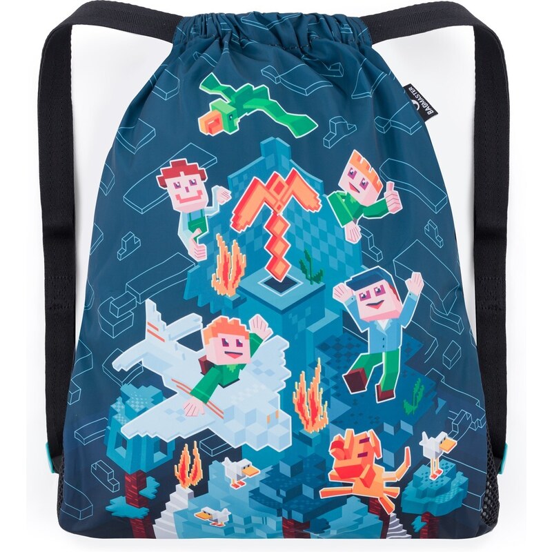 Bagmaster SÁČOK LUMI 24 E školské vrecko na prezuvky / telocvik – 50066775