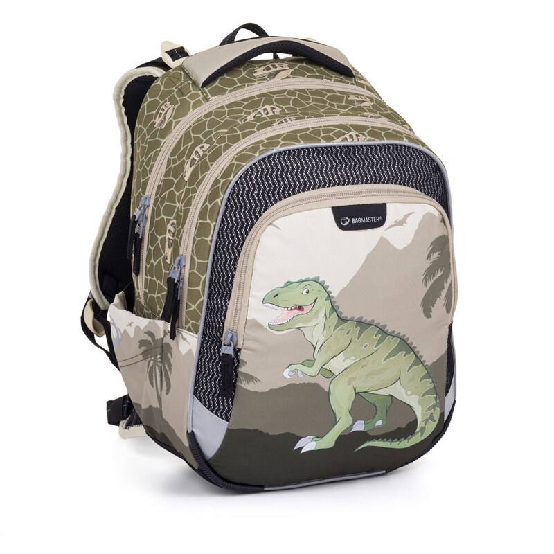 Bagmaster LUMI 24 C školský batoh – dinosaurus 50066731