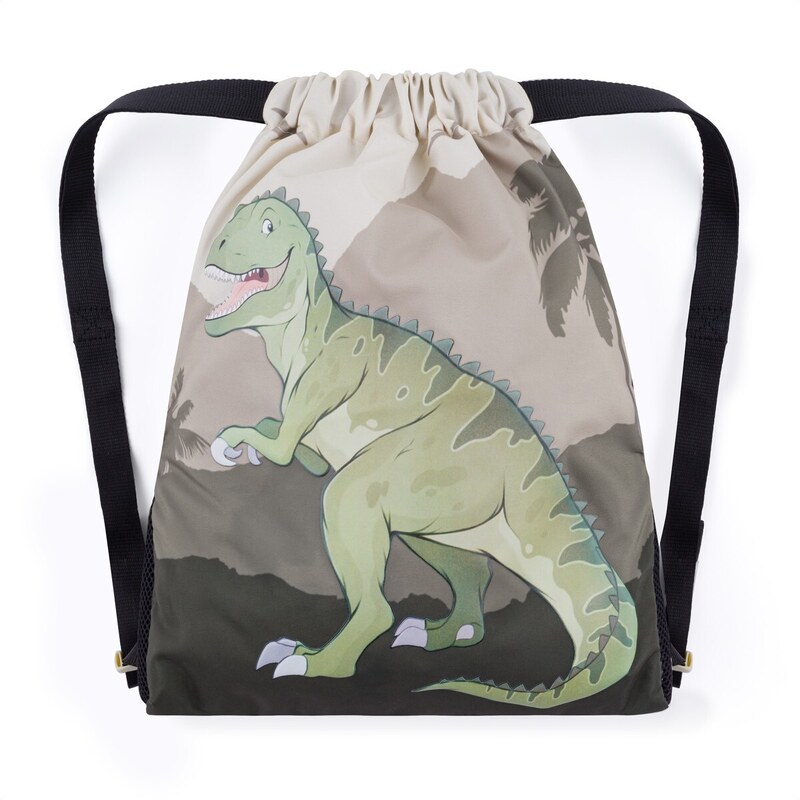 Bagmaster SÁČOK LUMI 24 C školské na prezuvky / telocvik – dinosaur 50066733