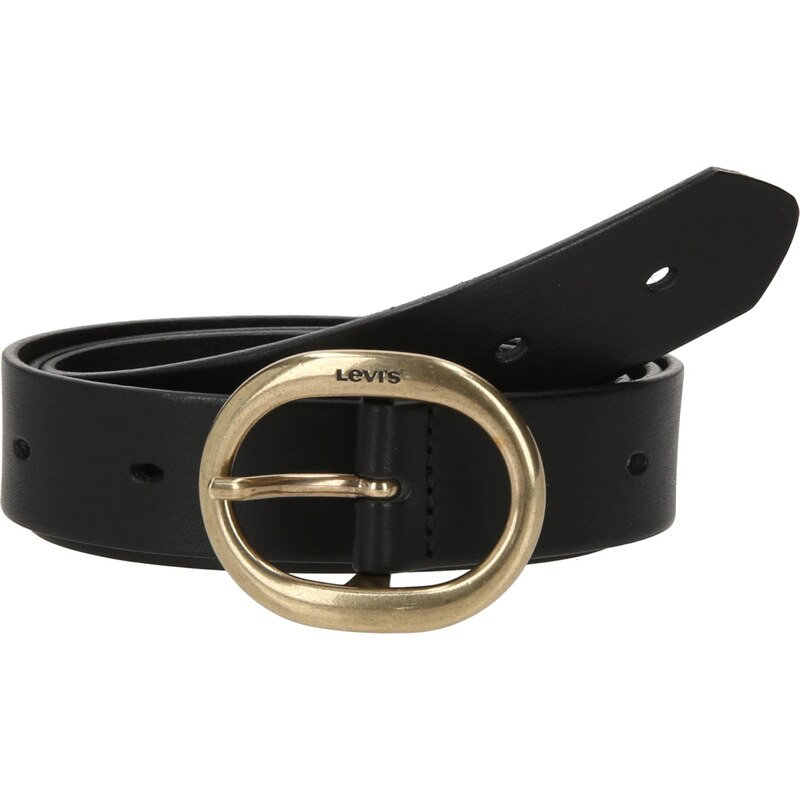 LEVIS Opasky High-Low Belt zlatá / čierna 52604931