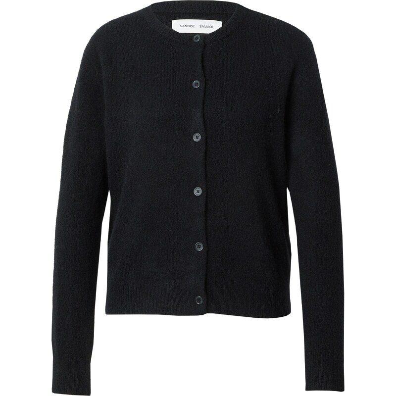 Samsøe Samsøe Kardigán NOR čierna 57455793